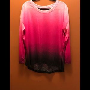Pink Ombré Top
